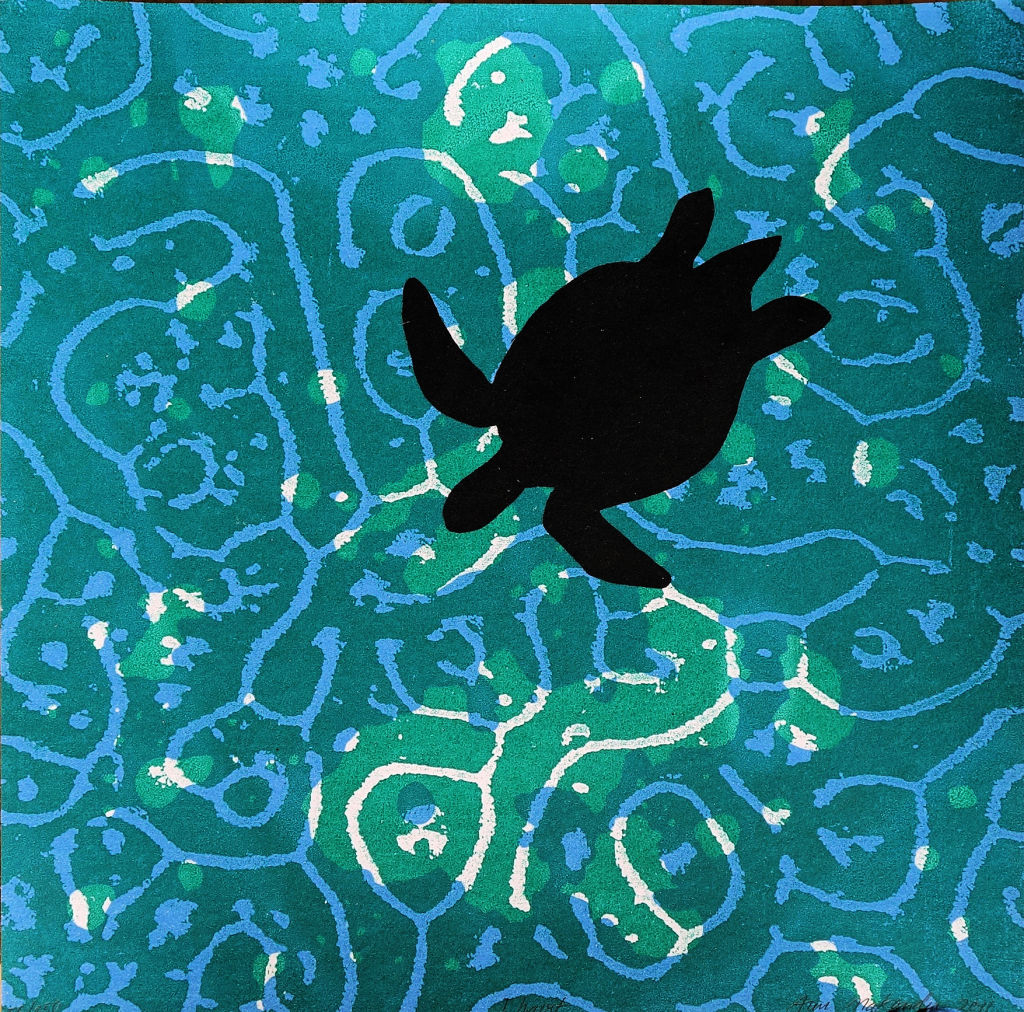 'Sköldpadda (30)', ett konstverk av Ann Makander