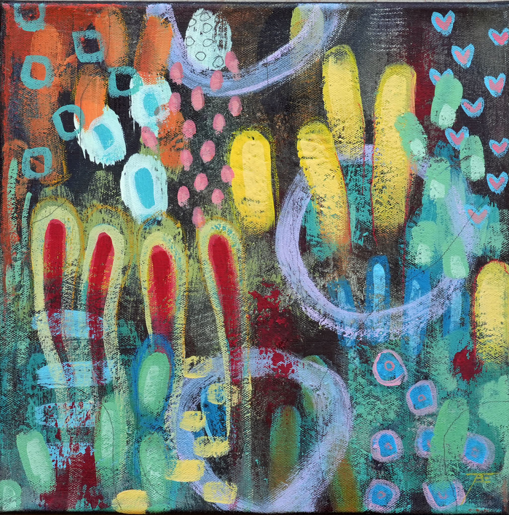 'Landskapelsen i mina drömmar (6)', ett konstverk av Thomas Bertdahl