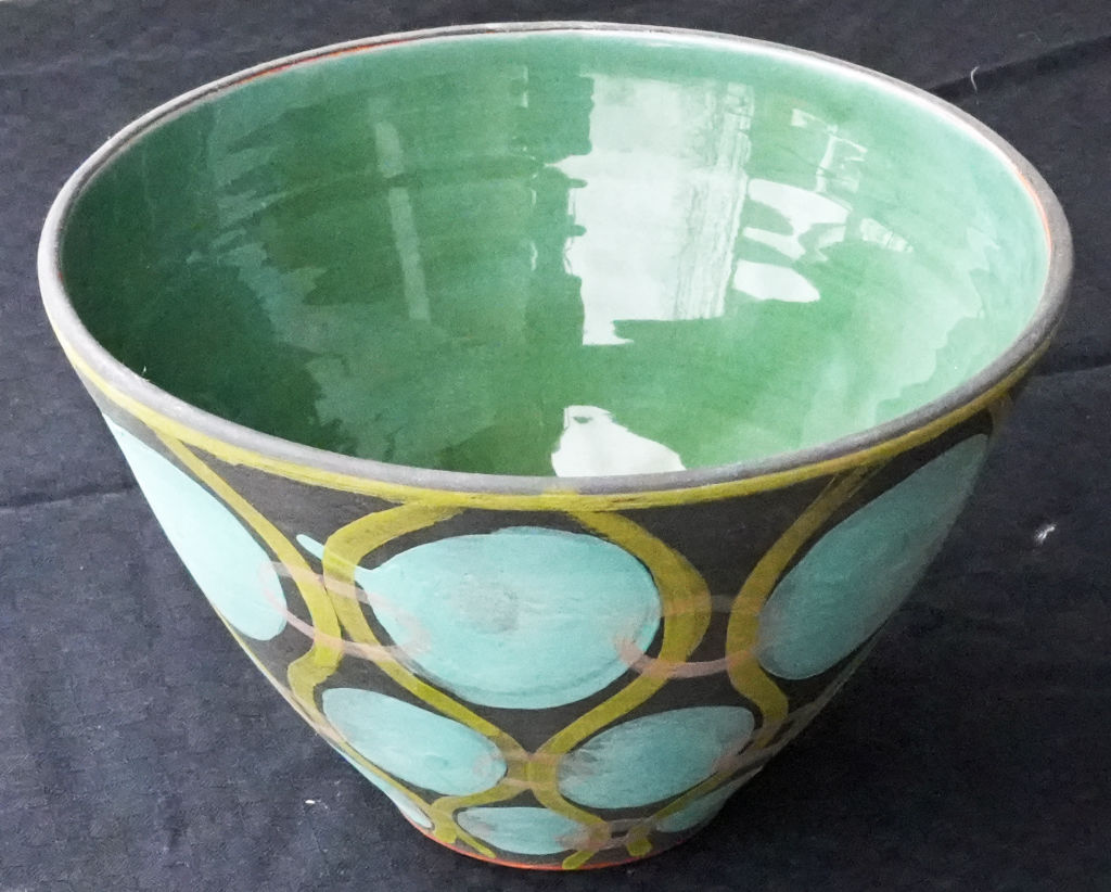 'Fruktskål (42)', ett konstverk av Maria Brusewitz