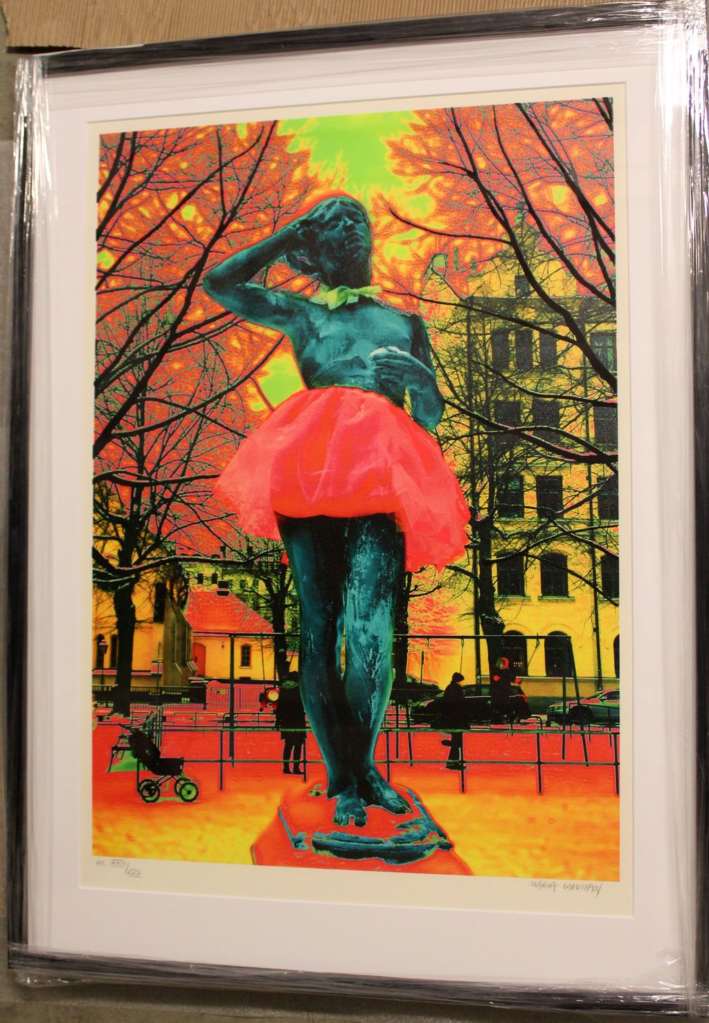 '12. Mariatorget', ett konstverk av Maria Larkman