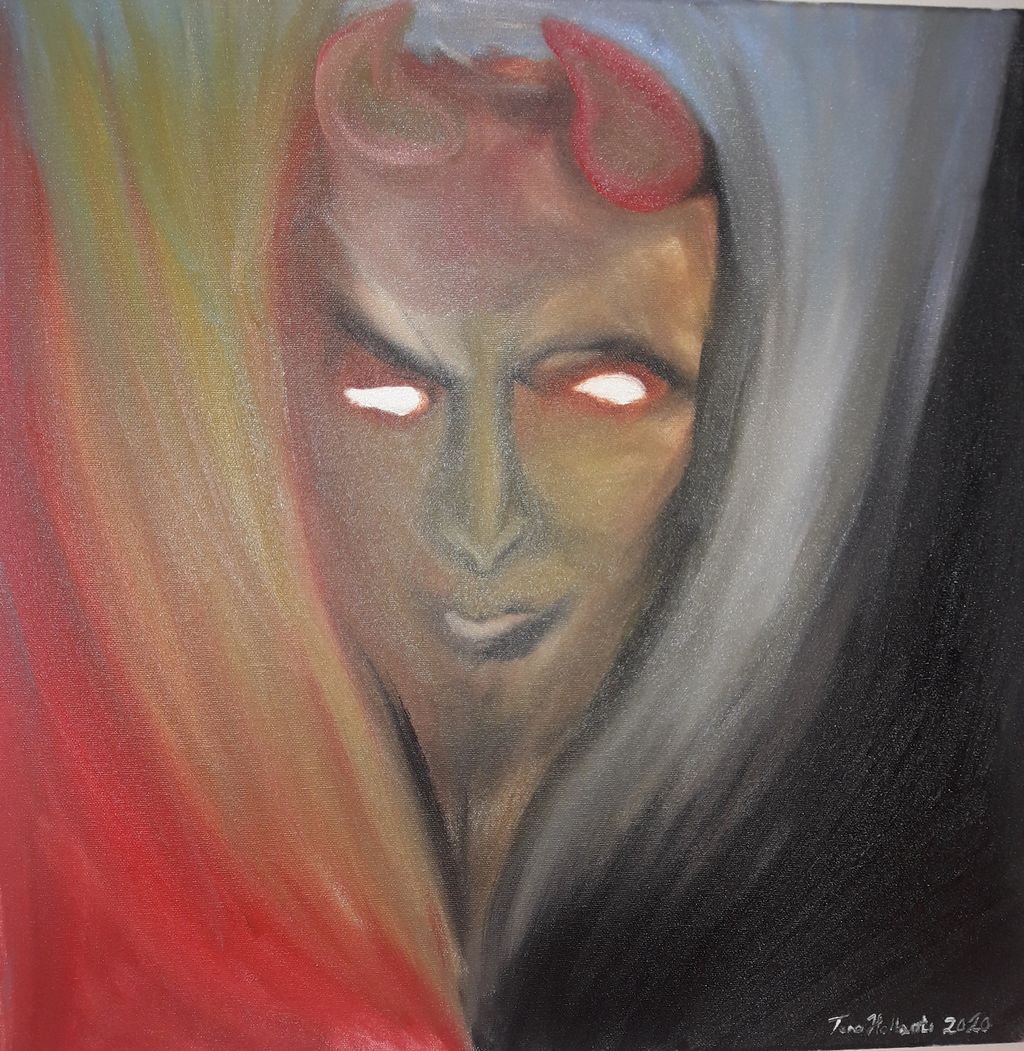 'Hin håle', 2020, ett konstverk av Aleksanteri Tero Hollanti