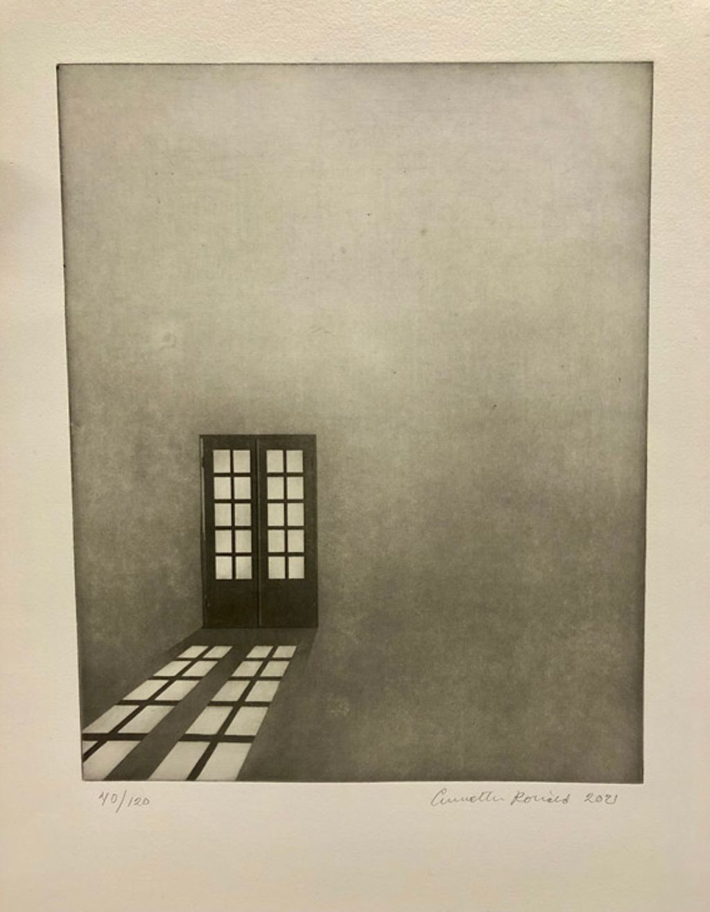 'Dörren', ett konstverk av Anette Ronáld