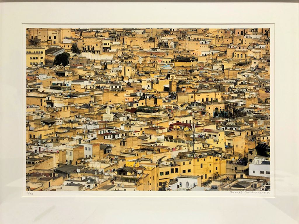 'Medinan i Fez', ett konstverk av Bernt Joel Gunnarsson