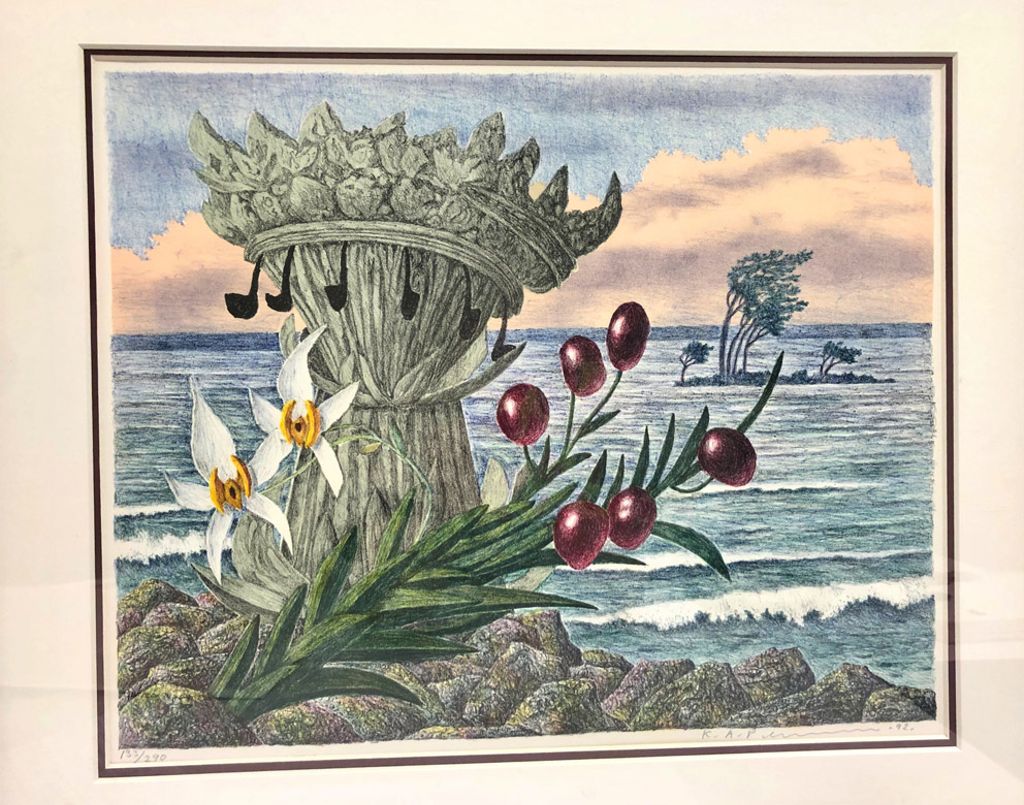 'Litografi', ett konstverk av Karl Axel Pehrsson