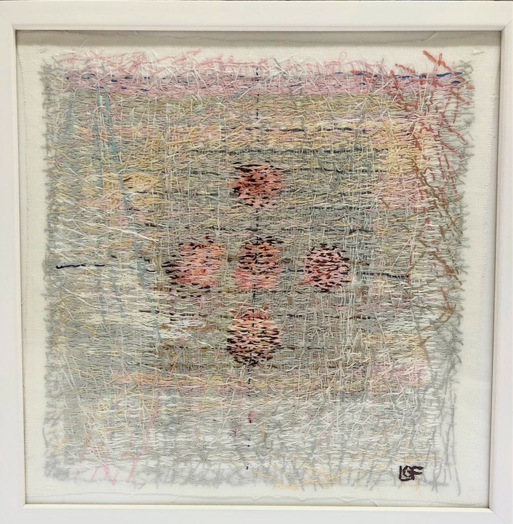 'Pilgrimsgrafitti', ett konstverk av Lilian Granqvist Fransson