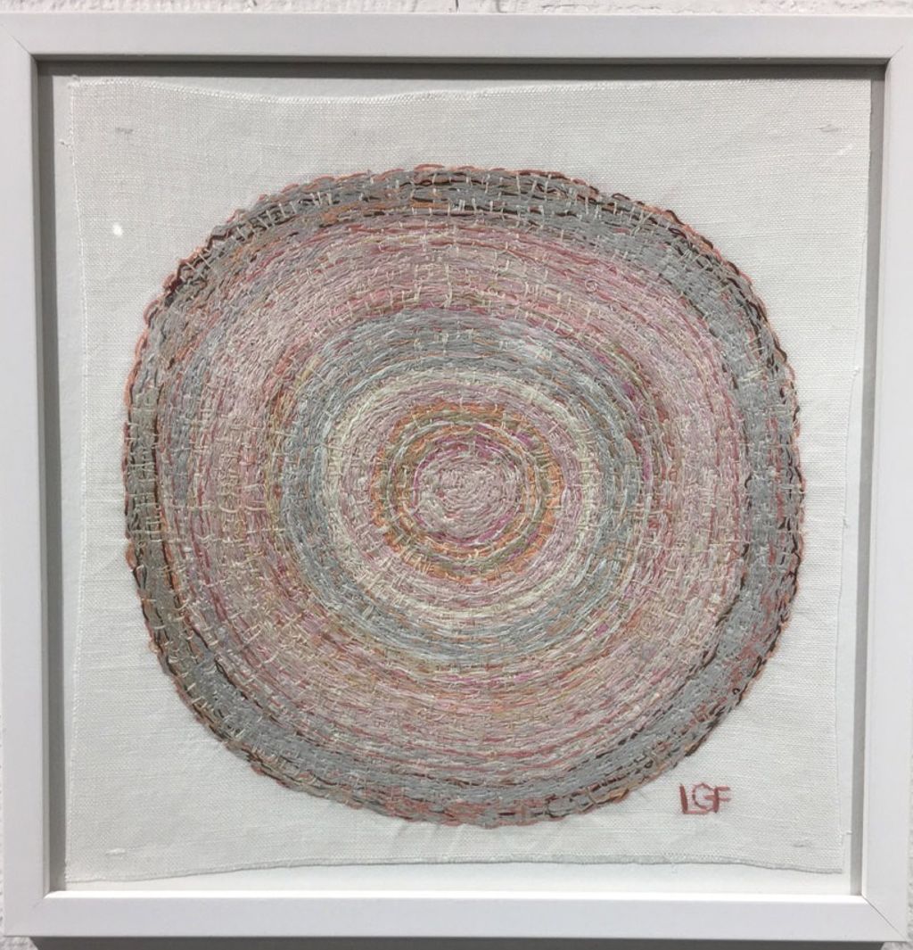 'Årsringar', ett konstverk av Lilian Granqvist Fransson