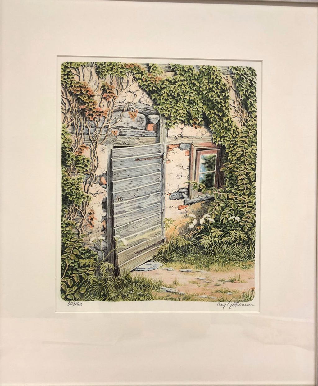 'Idyll', ett konstverk av Ulf Göthman