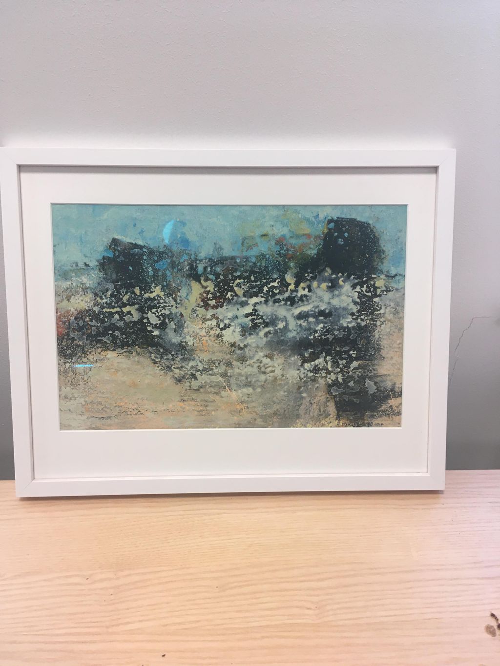 'Waves without', ett konstverk av Ann-Karin Myklebostad