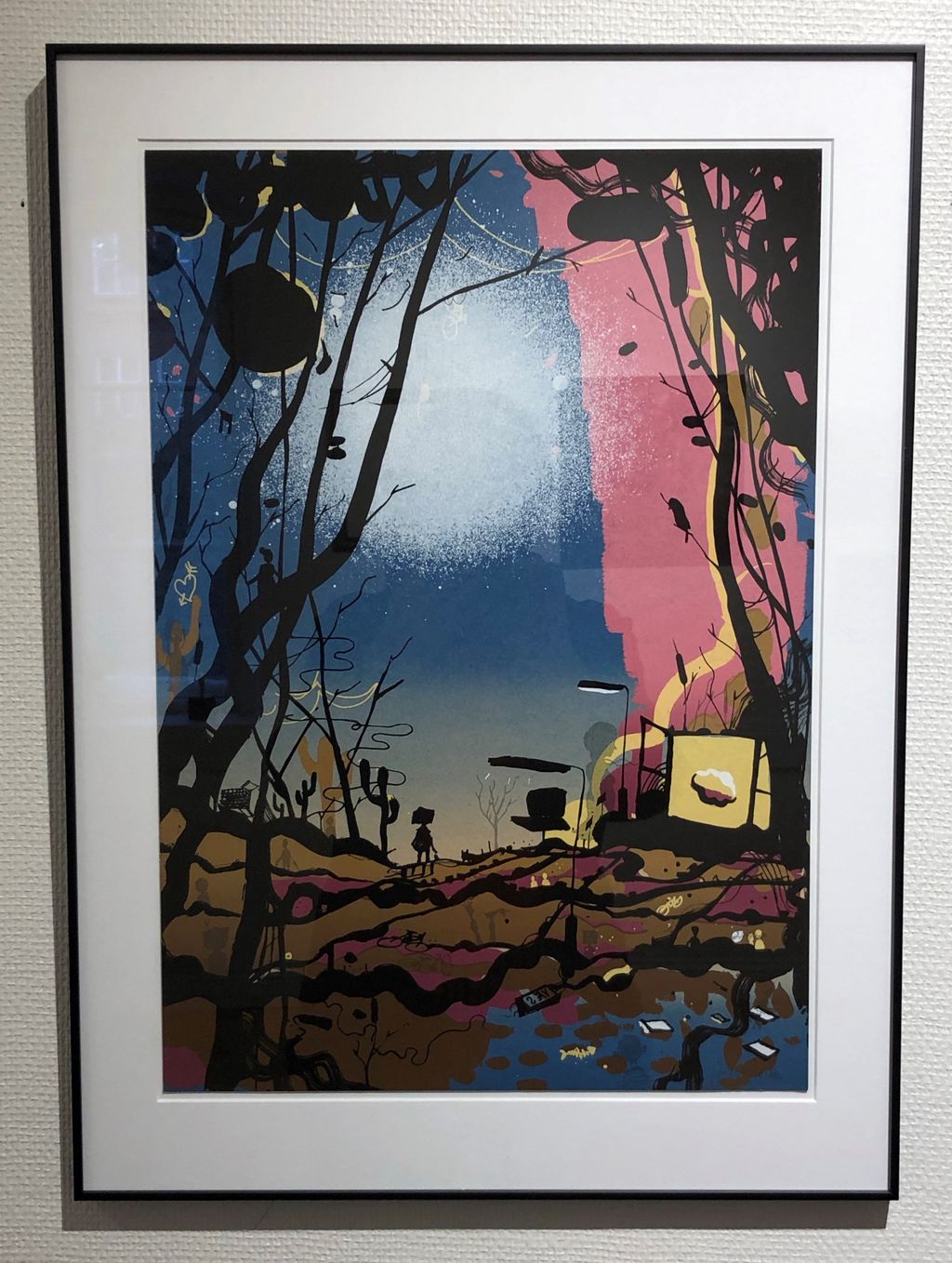 'You are a landscape', ett konstverk av Simon Fensholm