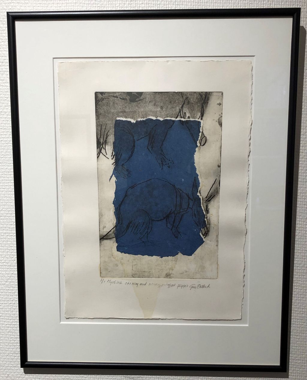 'Myrslok', ett konstverk av Gun Östlund