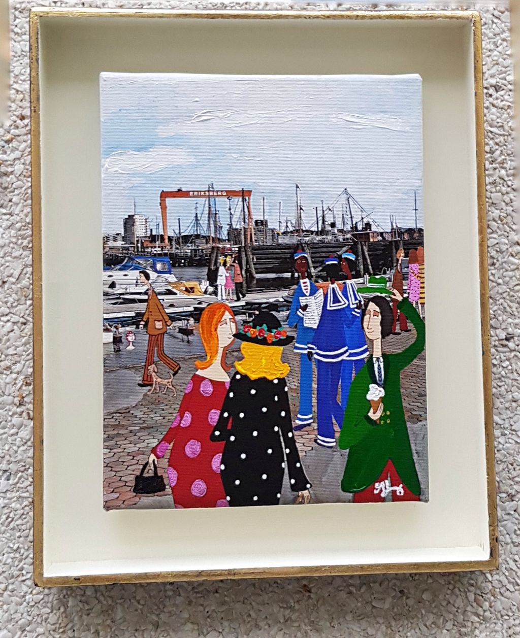 'Eriksberg', 2019, ett konstverk av CarArt