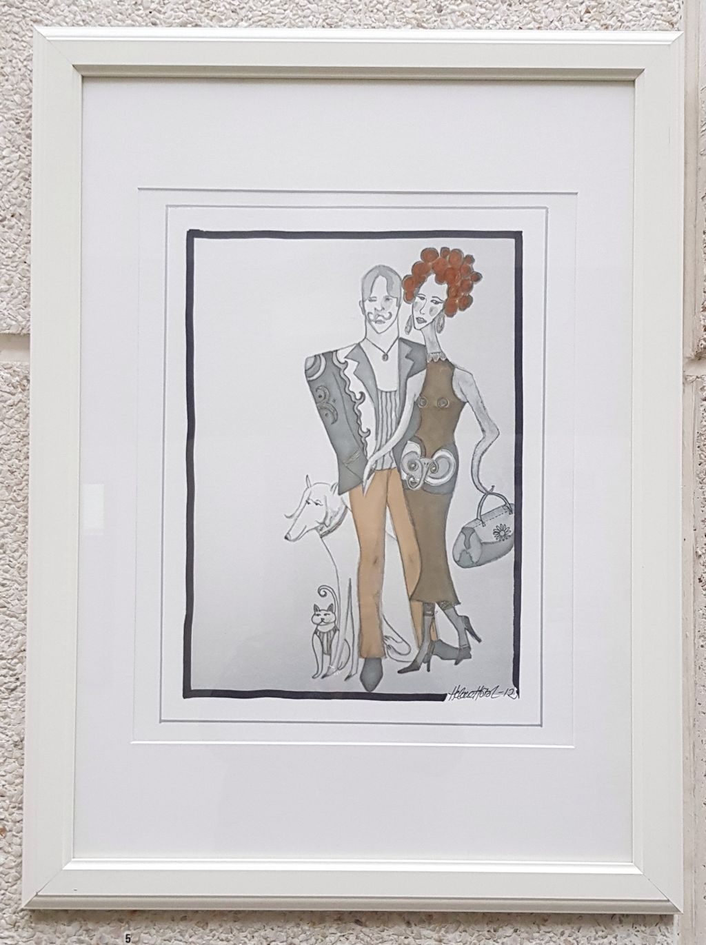 'Promenaden', 2019, ett konstverk av CarArt