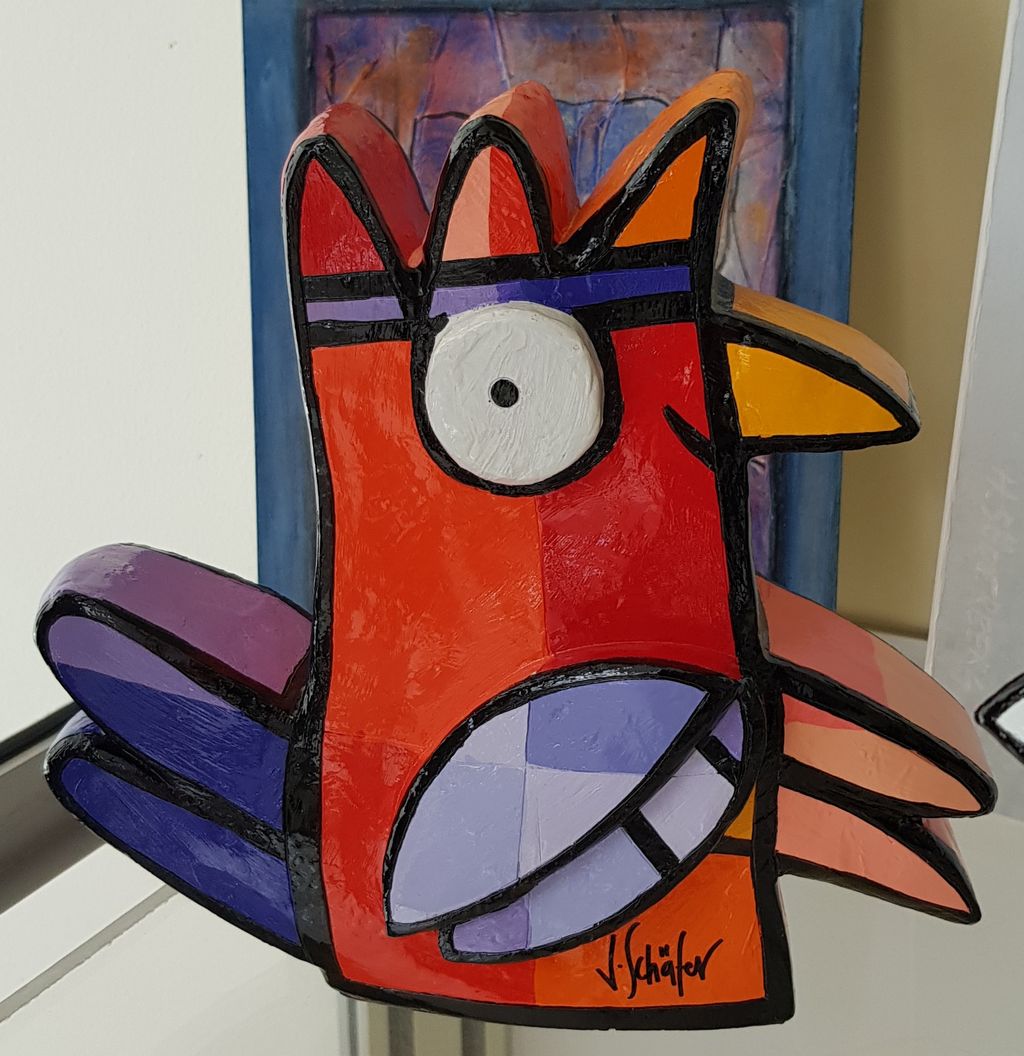 'Tuppen', 2019, ett konstverk av CarArt