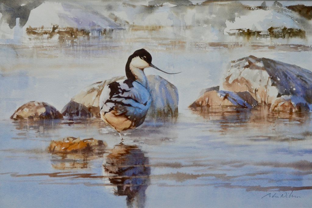 'Skärfläcka', 2020, ett konstverk av Peter Nilsson