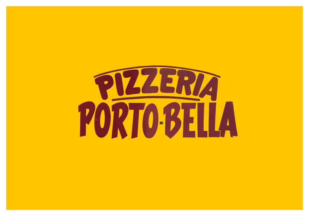 'Portobella Pizzeria', 2018, ett konstverk av Dan Lageryd