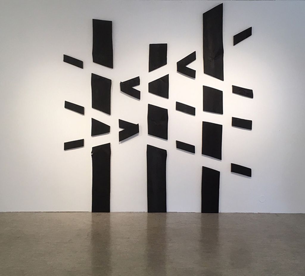 'Forest made of wood', 2019, ett konstverk av Christina Göthesson