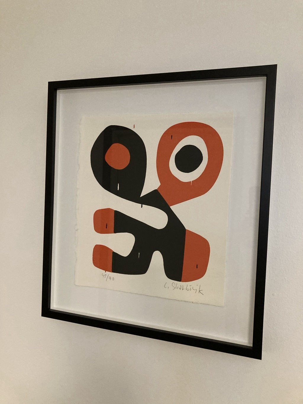 'Say hello to today', ett konstverk av Lasse Skarbövik