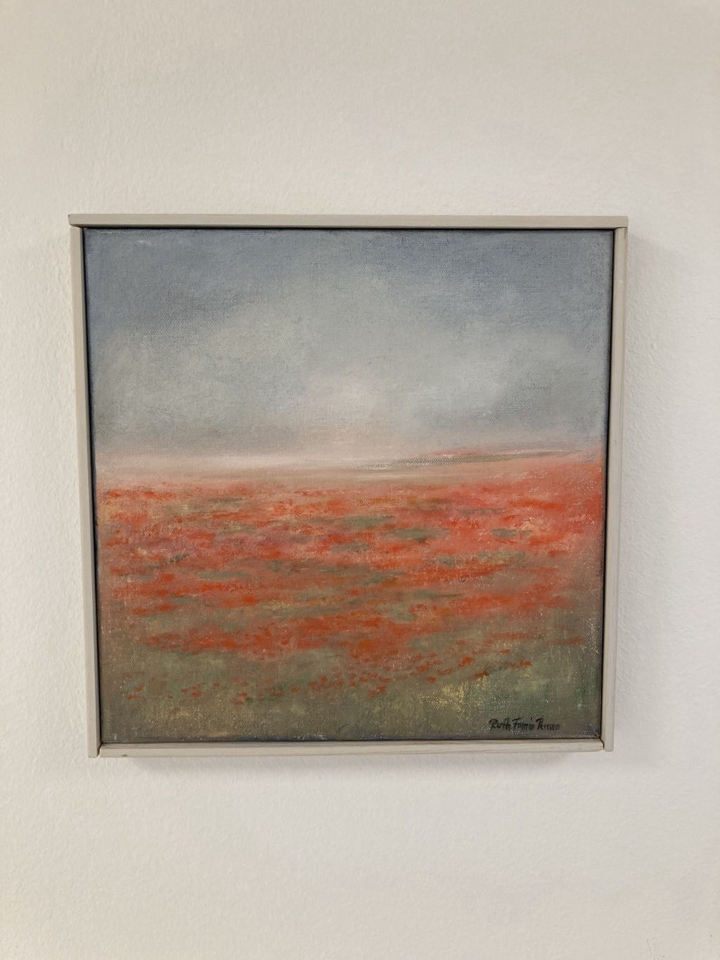 'Sommarlängtan', ett konstverk av Ruth Fomin Persson