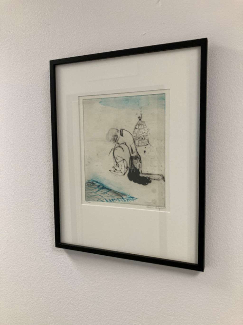 'bbb-0cd-d73', ett konstverk av Helene Billgren