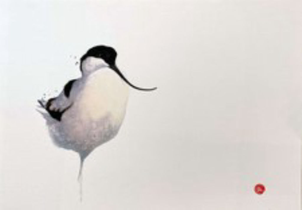 'Skärfläcka', ett konstverk av Karl Mårtens