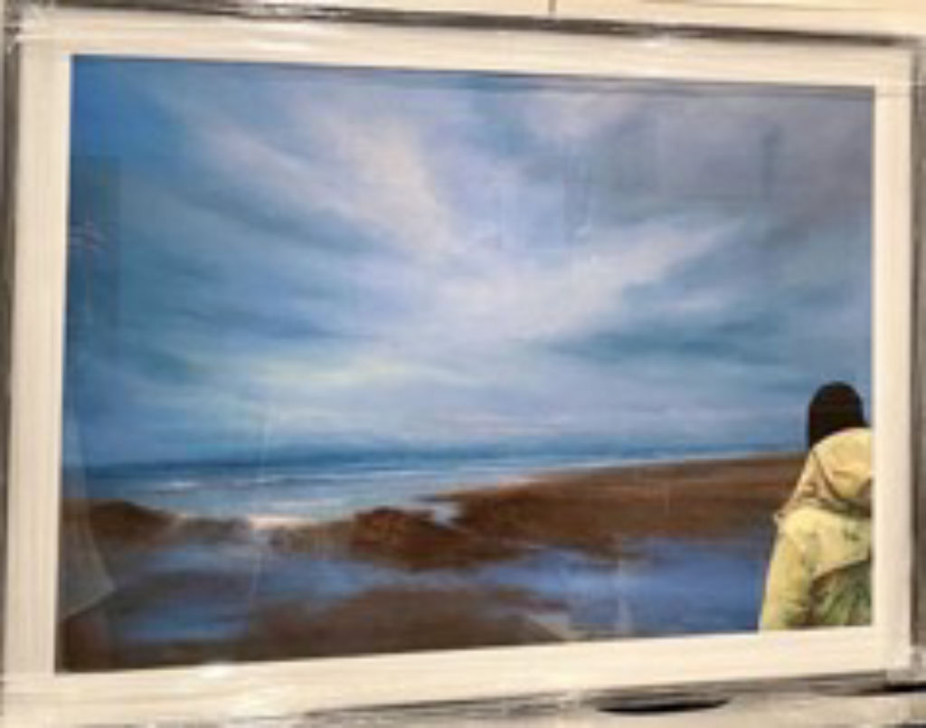 'En förlorad sommar', ett konstverk av Nichlas Cervell