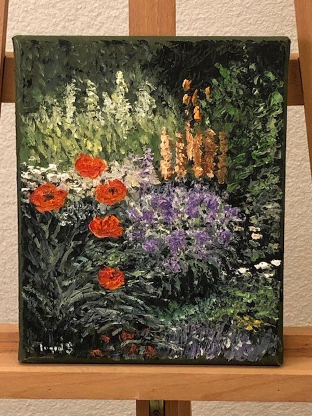 'I trädgården', ett konstverk av Ingrid Sundelin