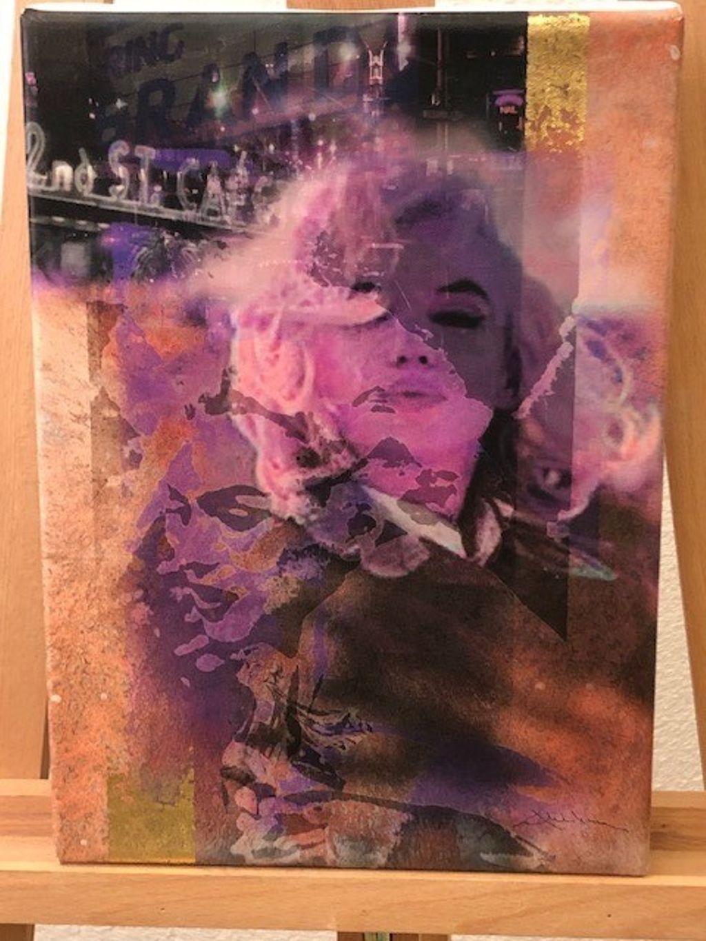 'Sunset Boulevard', ett konstverk av Åke Ahlberg