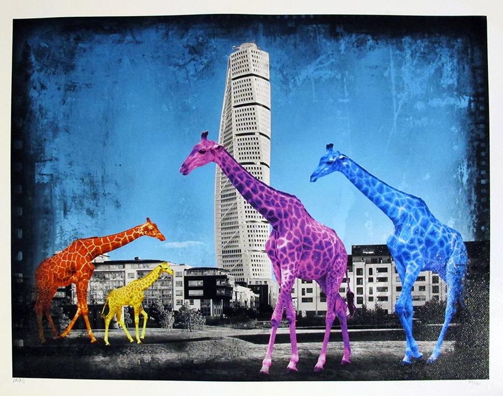 'Turning Torso', ett konstverk av Lars Tunebo