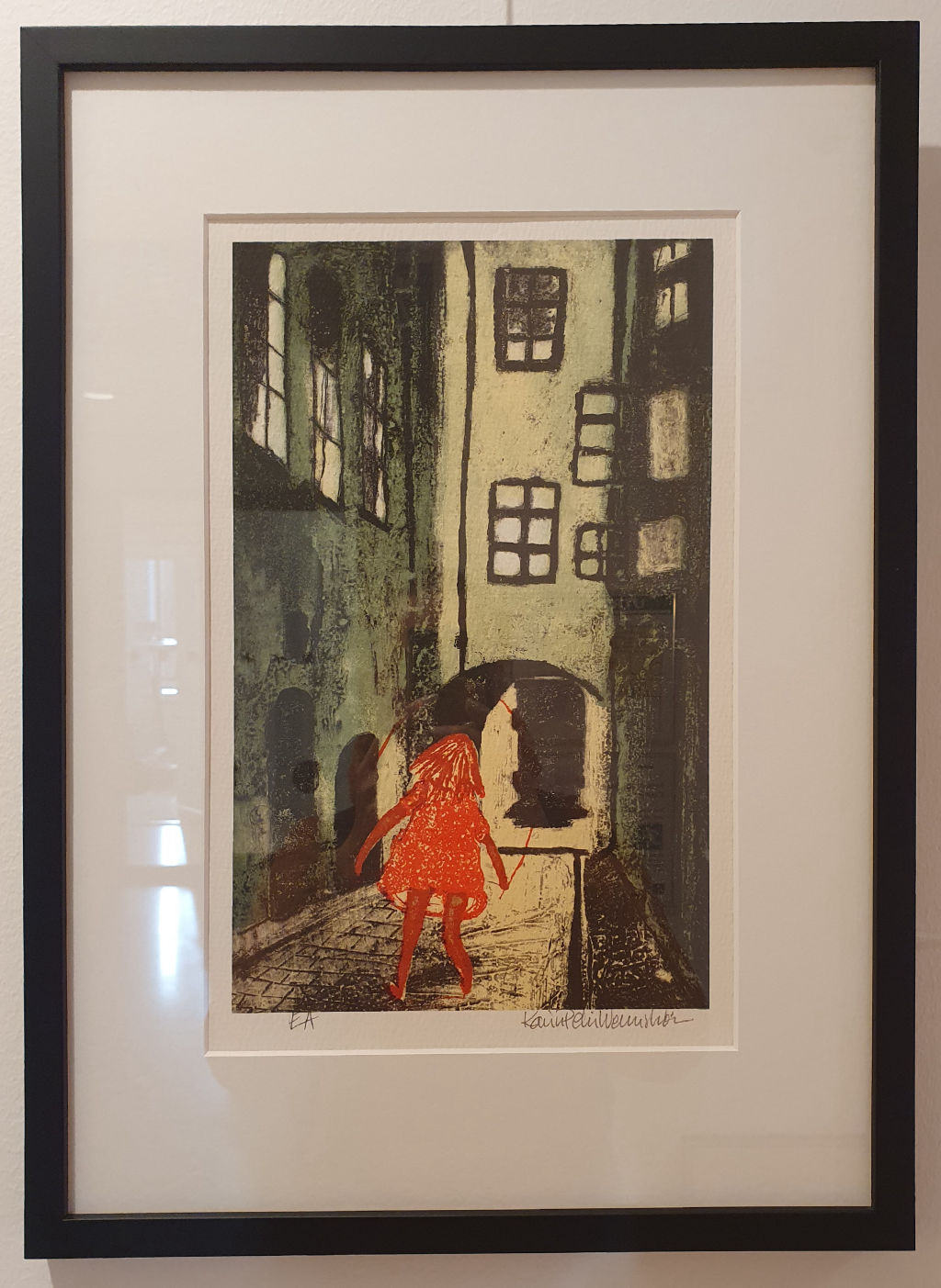 'I gränden', ett konstverk av Karin Petri Wennström