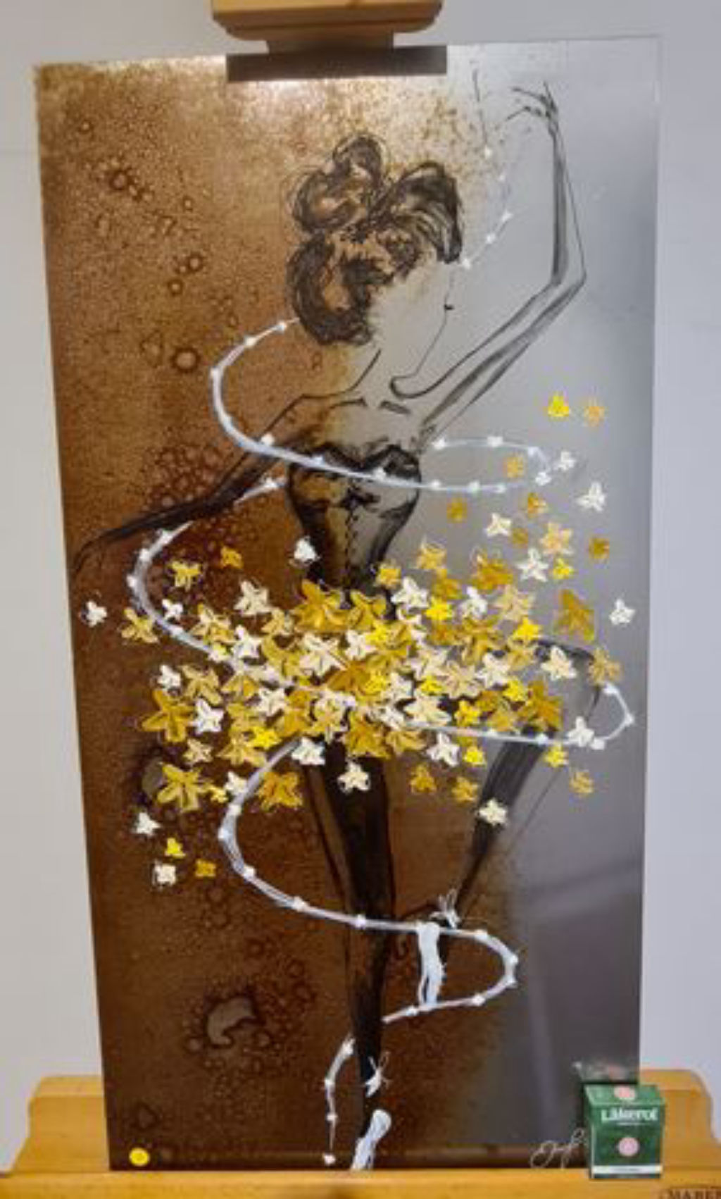 '8. Ballerina', ett konstverk av Emma Lindqvist