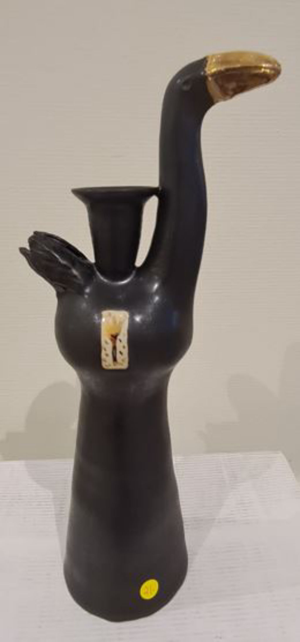 '21. Guldnäbb 2', ett konstverk av Kajsa Gustavsson