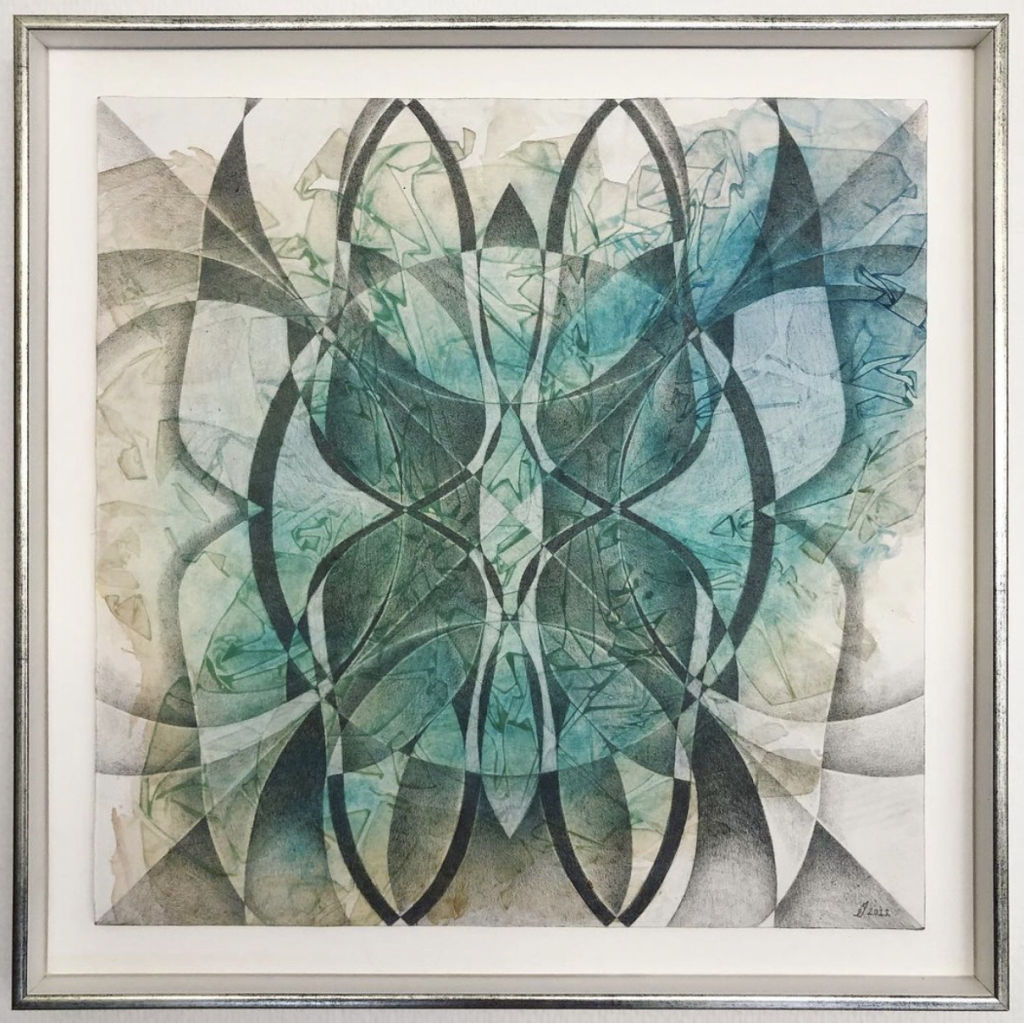 'Butterfly Effect', 2022, ett konstverk av Jessica Eldenstjärna