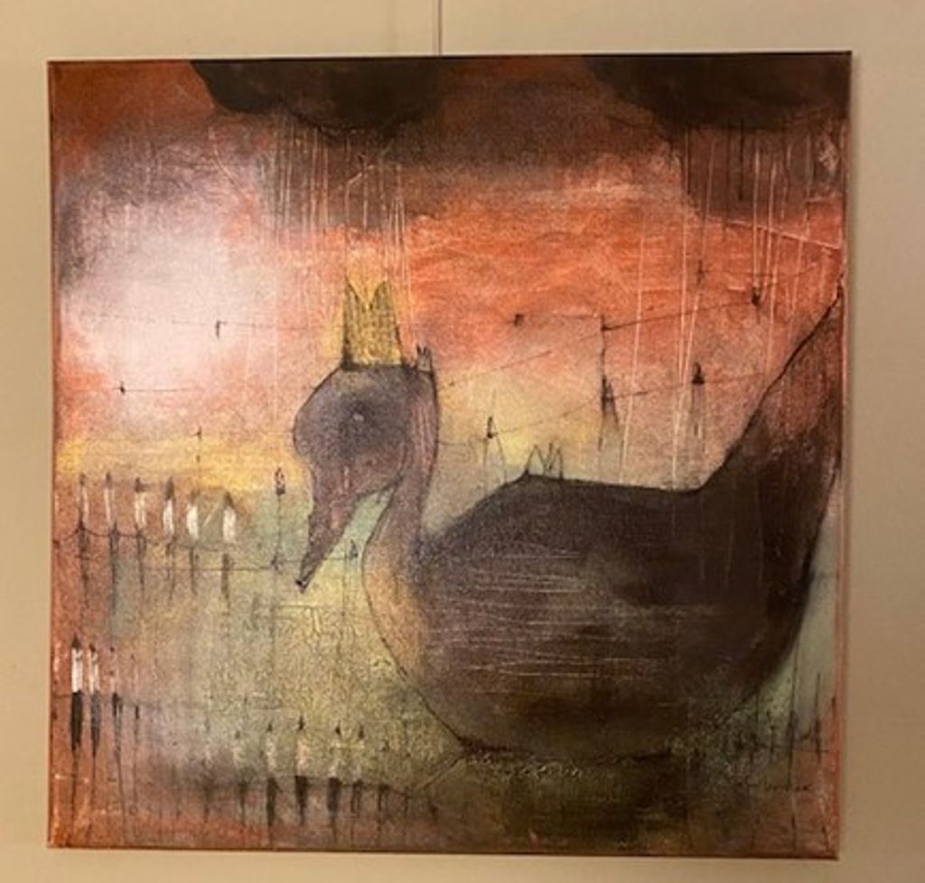 'Anka', 2020, ett konstverk av Sofia Linder