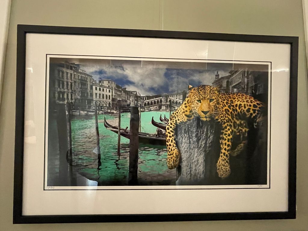'Hanging out in Venice', ett konstverk av Lars Tunebo