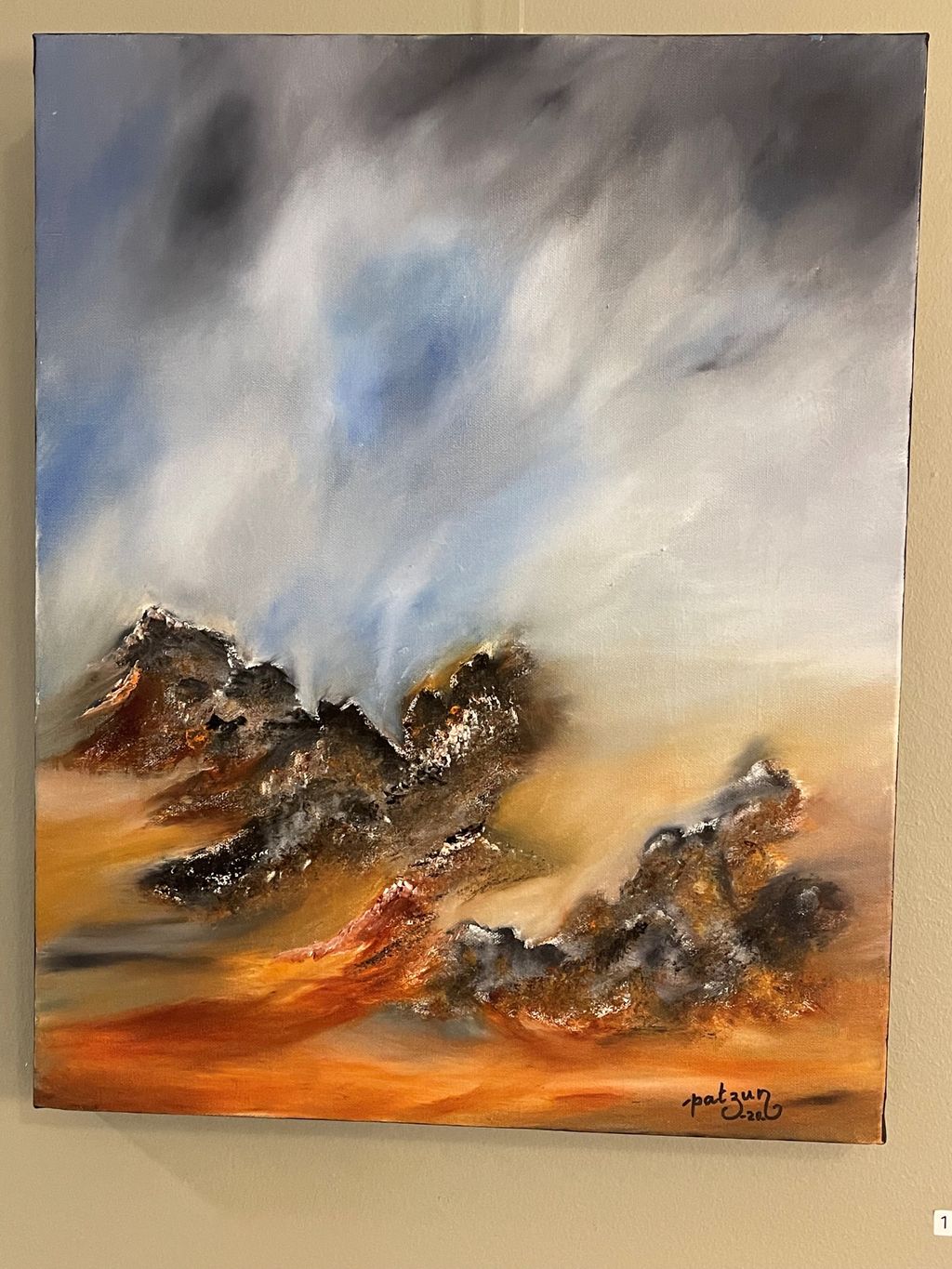 'Dream of distant land', ett konstverk av Patricia Zuniga