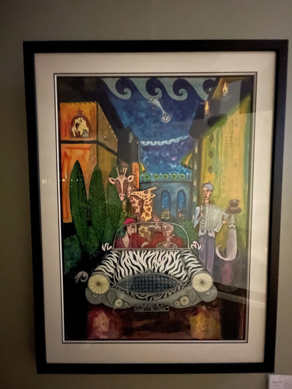 'Nattljus', ett konstverk av Angelica Wiik