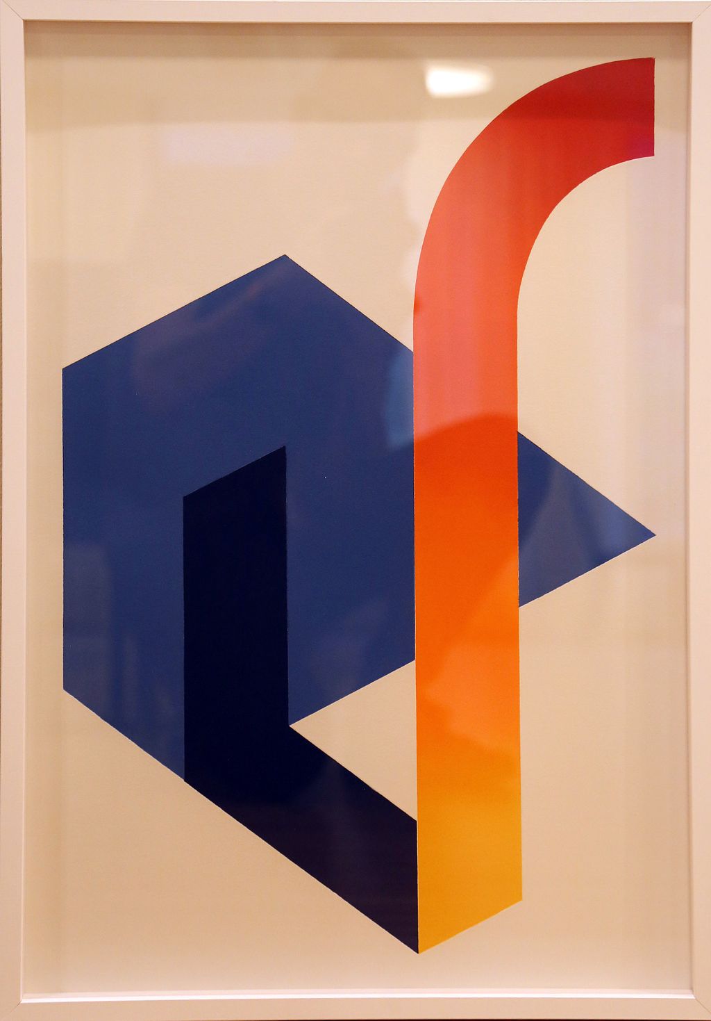 'Uppsving variation 1', 2021, ett konstverk av Kristin Rapp