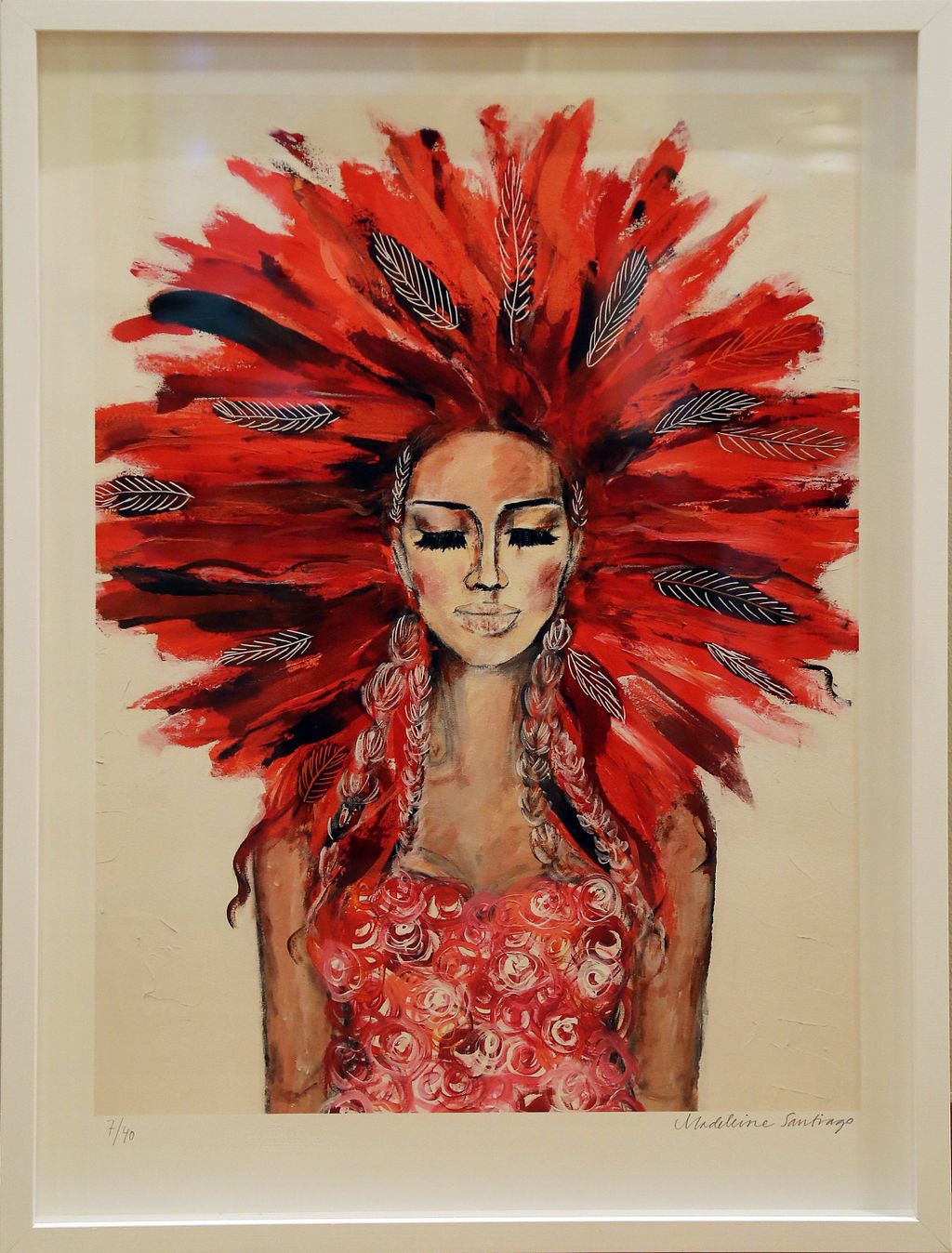 'Grounded Mind', ett konstverk av Madeleine Santiago Elofsson