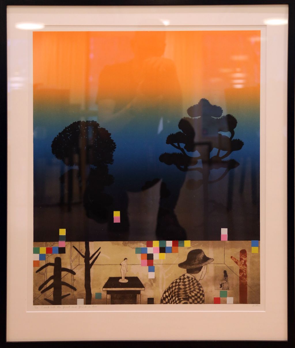 'I went into the forest and found a tree', 2021, ett konstverk av Kristina Thun