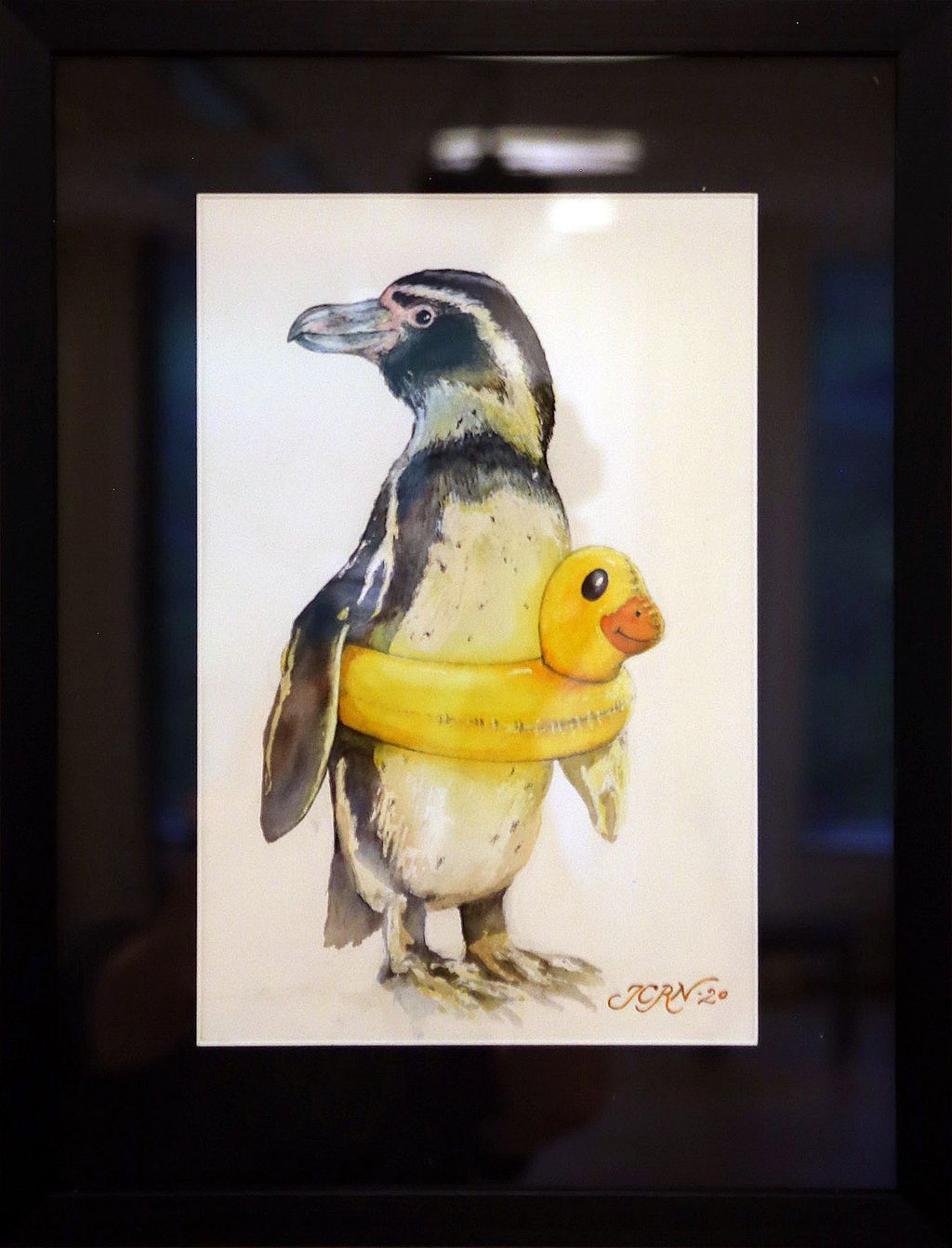 'Badsugen', 2021, ett konstverk av Johan Christoffer Röstlund Nordström