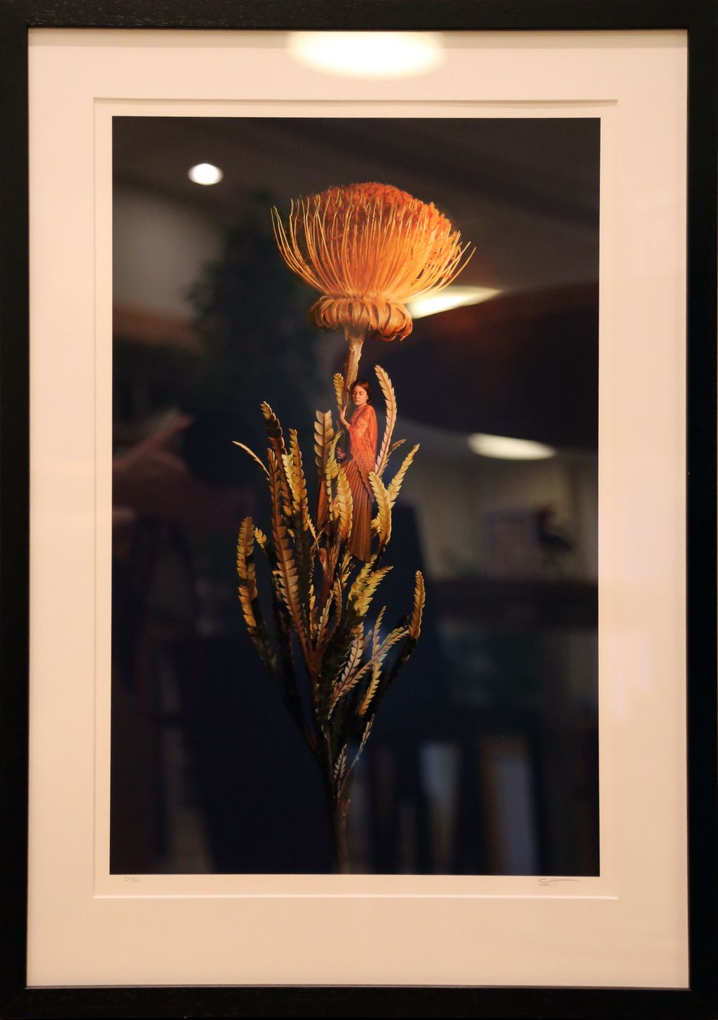 'Lights by Night', 2021, ett konstverk av Sonja Hesslow