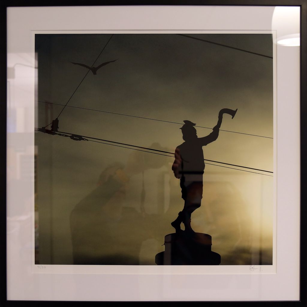 'Djurgårdsbron', 2021, ett konstverk av Henry Bronett