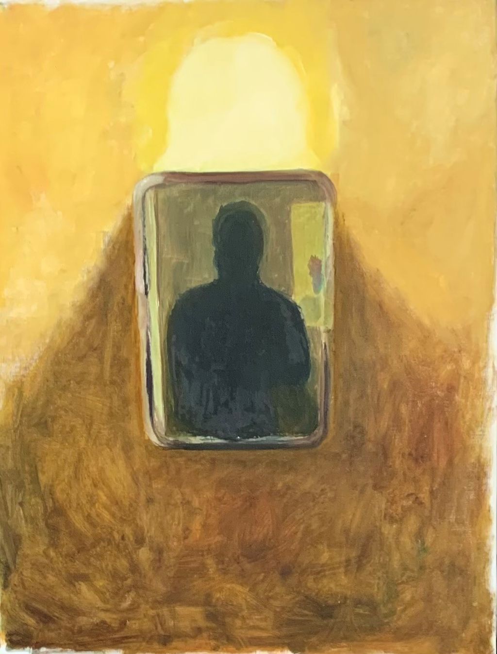 'Bathroom Mirror - vald som vinst nr 13', ett konstverk av Victoria West