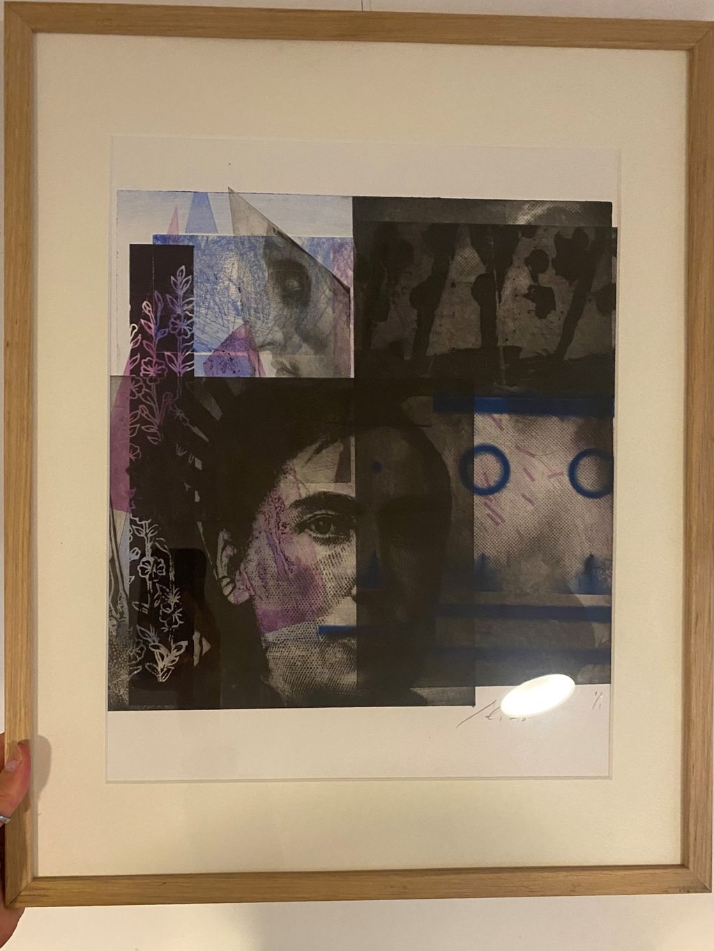 'Grafik med gestalt - vald som vinst nr 5', ett konstverk av Juan Cano