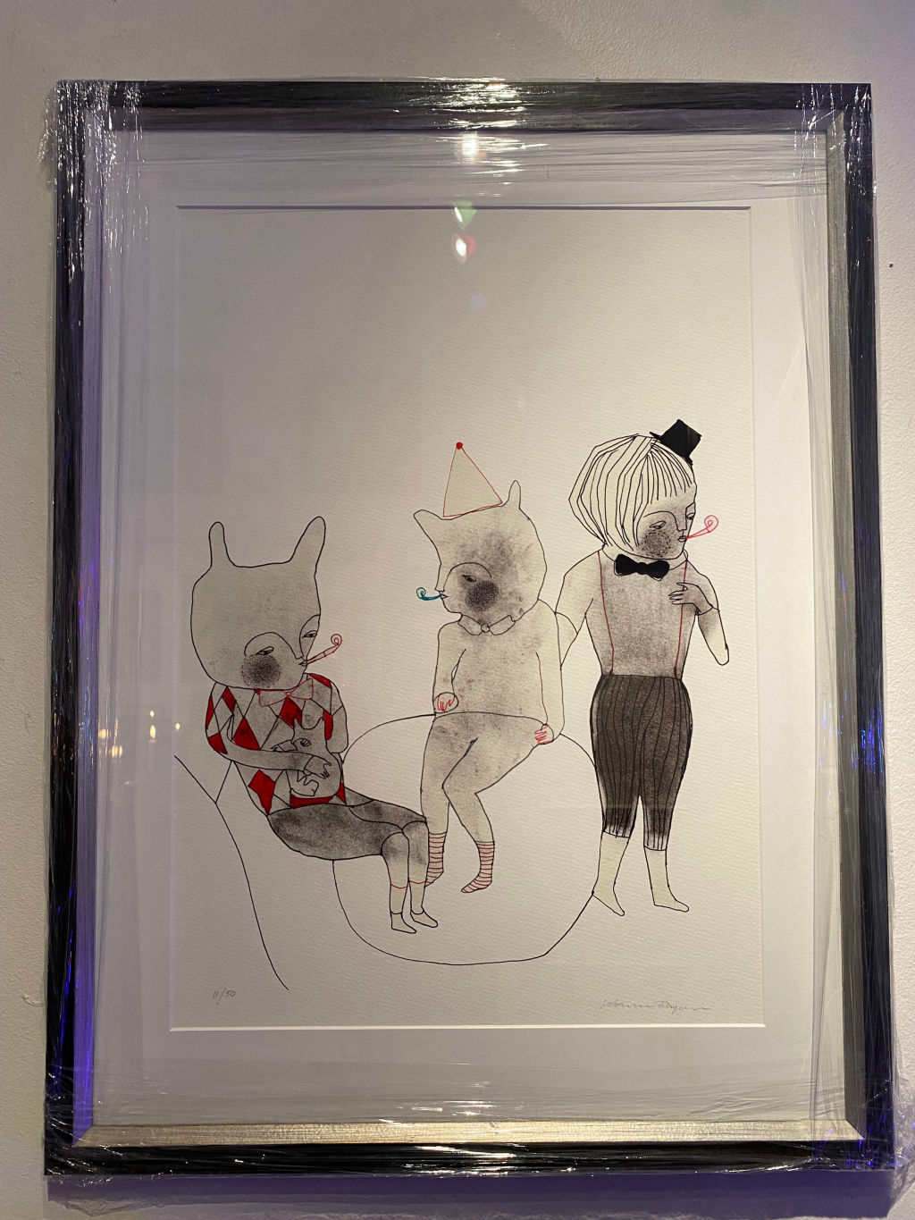 'Vinst nr 2 - vald av Ida Borenstein.', ett konstverk av Johanna Börjesson