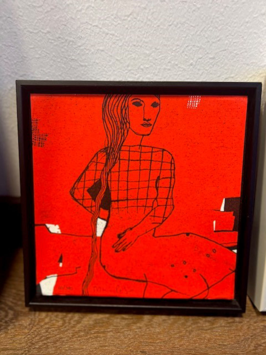 'Streching', ett konstverk av Marie Palmgren