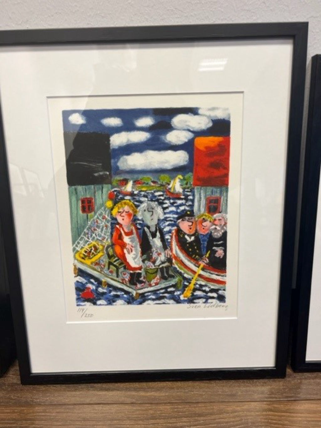 'I skärgården', ett konstverk av Sven Lindberg