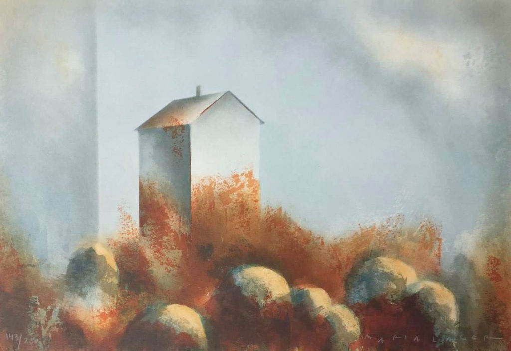 'Vid havet', ett konstverk av Maria Lager