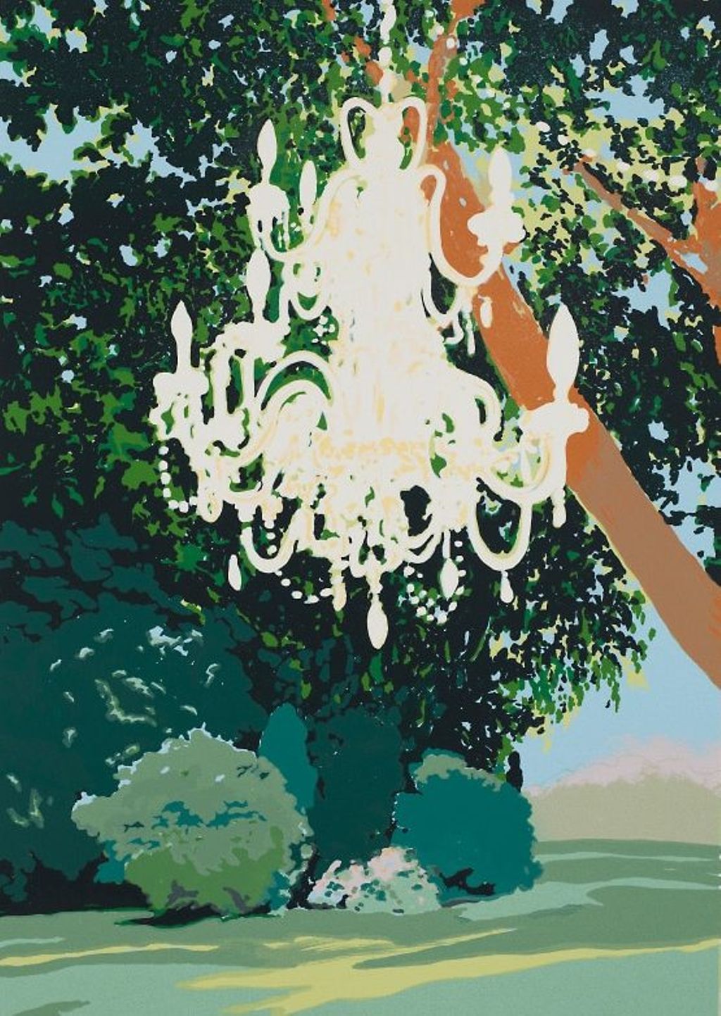 'Secret Garden', 2020, ett konstverk av Joakim Allgulander