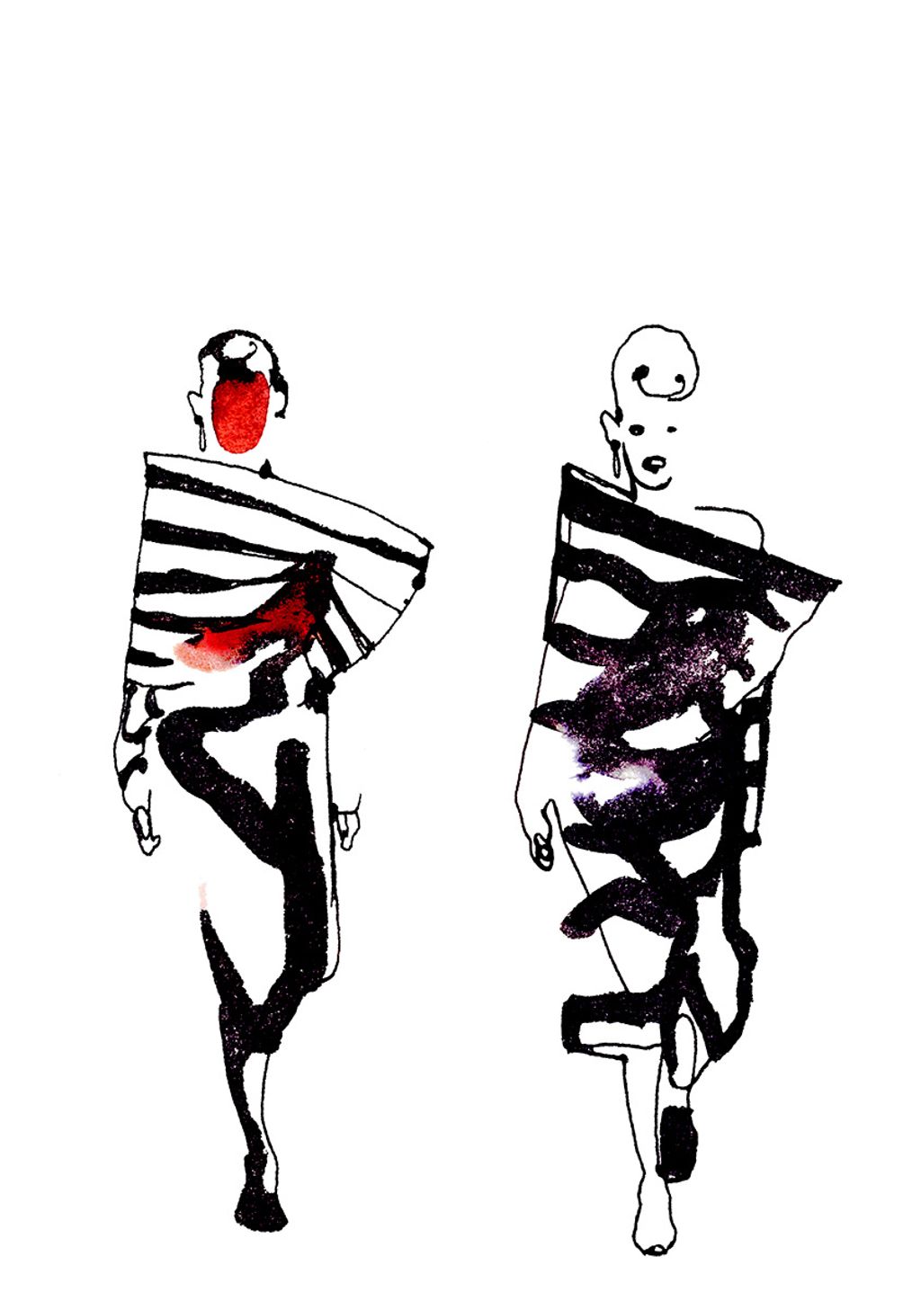 'Catwalk II', 2020, ett konstverk av Stina Wirsén